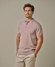 Load image into Gallery viewer, Profuomo - Luxury Basic Polo, Dark Pink
