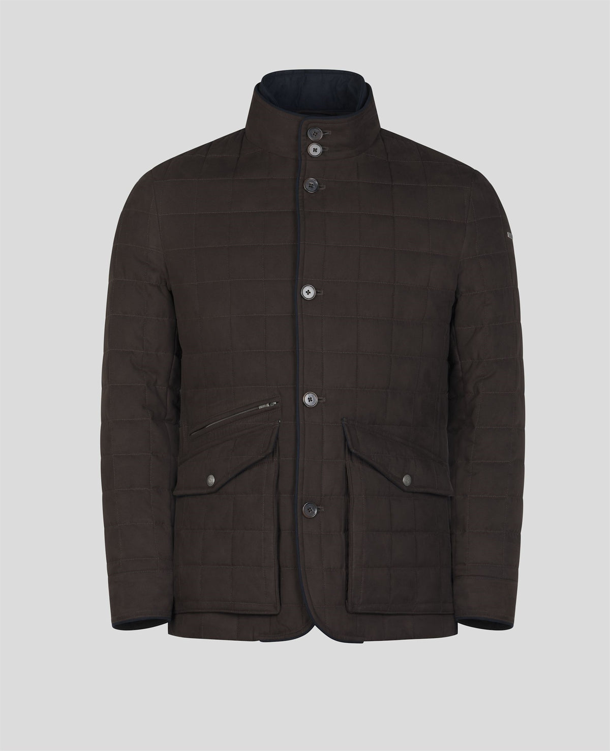 Magee - Glenveigh Quilted Jacket, Chocolate Brown (M & L Only)