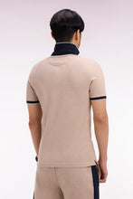 Load image into Gallery viewer, Eden Park - Cotton Short-Sleeved Slim Fit Stretch Polo Shirt, Beige
