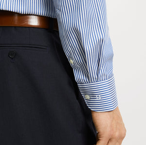 Olymp - Luxor Body Fit Shirt, Blue Stripes