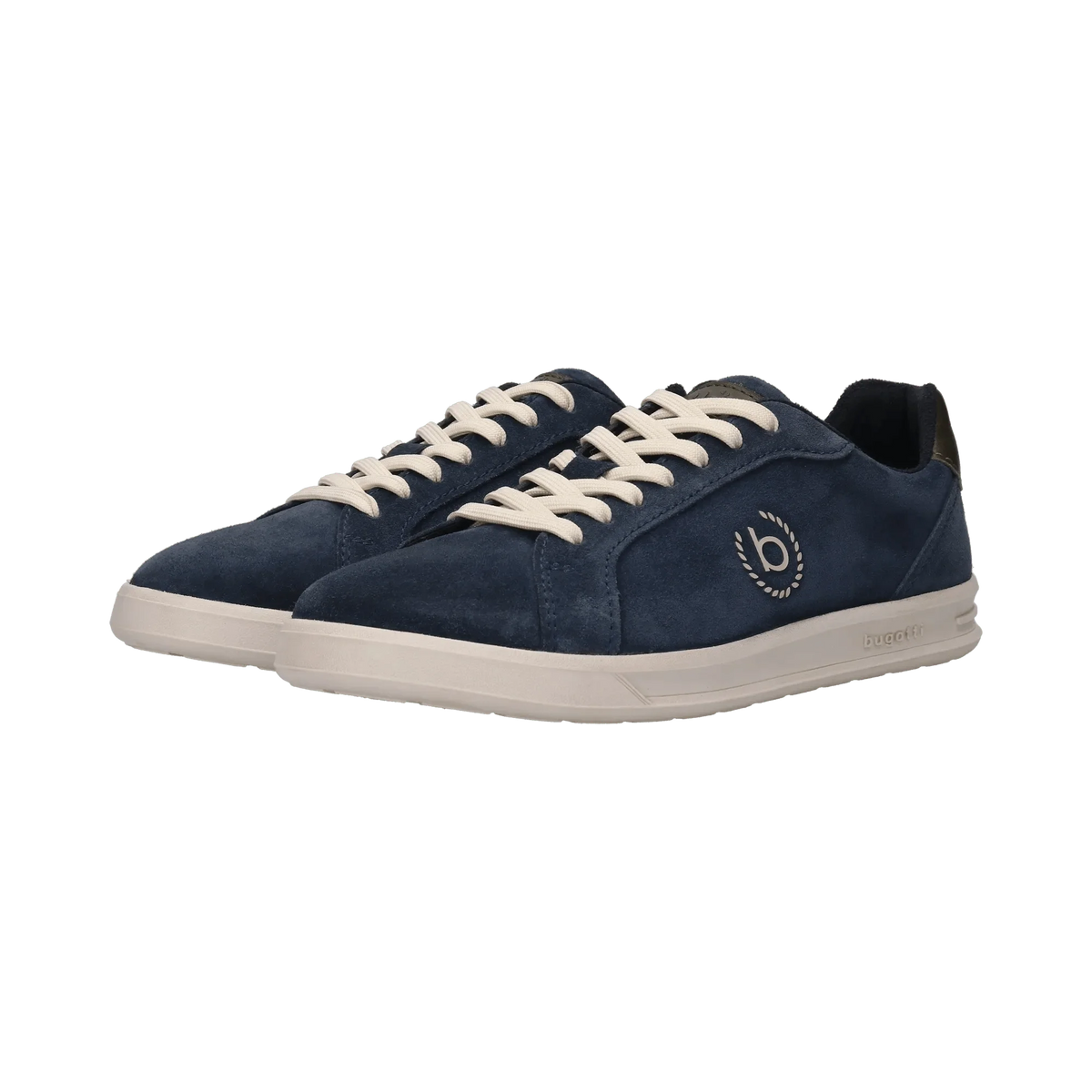 Bugatti - Suede Leather Sneakers, Dark Blue, Pearl (42, 44, 45 Only)