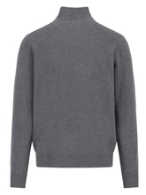 Load image into Gallery viewer, Fynch Hatton - Merino Cashmere, Quarter Zip, Steel
