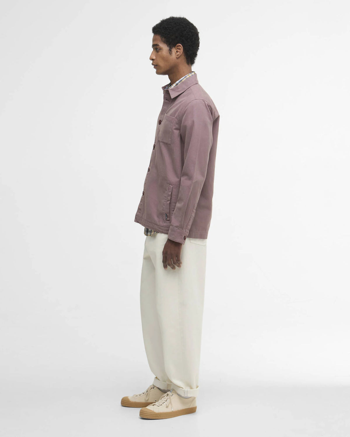 Barbour - Washed Overshirt, Pepper Corn