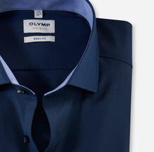 Load image into Gallery viewer, OLYMP - Level Five Body Fit Business Shirt, Midnight Blue
