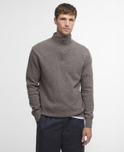 Load image into Gallery viewer, Barbour - Essential Lambswool Half Zip, Dark Stone

