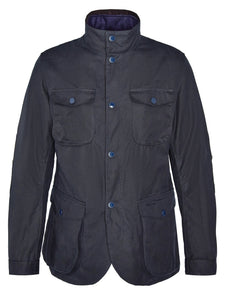 Barbour - Ogston Wax Jacket, Navy