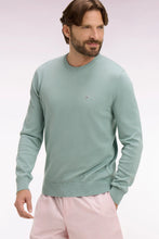 Load image into Gallery viewer, Eden Park - Crew Neck Sweater, Aqua Green
