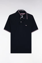 Load image into Gallery viewer, Eden Park - Short-Sleeve Cotton Polo Shirt, Navy
