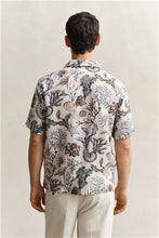 Load image into Gallery viewer, GANT - Reg AOP Camp Collar Shirt, Oat Beige
