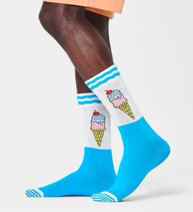 Happy Socks - Hellblau Ice Cream Sock