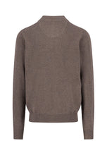 Load image into Gallery viewer, Fynch Hatton - Full-Zip Knitted Sweater, Earth
