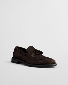 GANT - Lozham, Cow Suede, Dark Brown, Jacob
