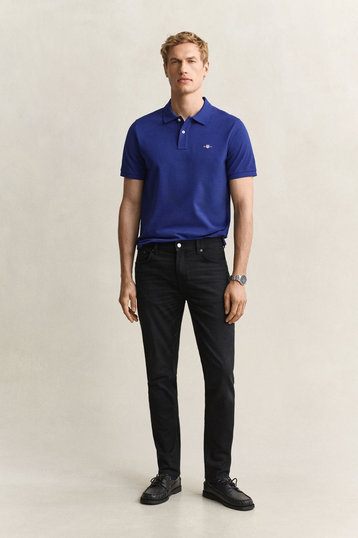 GANT - Slim Fit Jeans, Black Broken In