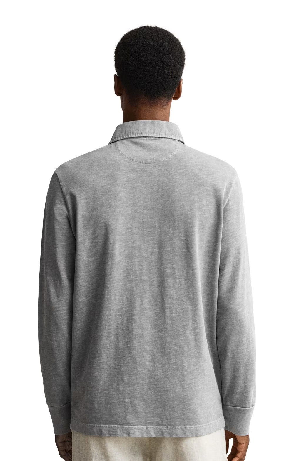 Gant - Washed Slub Heavy Rugger, Ceramic Grey