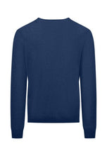 Load image into Gallery viewer, Fynch Hatton - V-Neck Sweater, Night Blue
