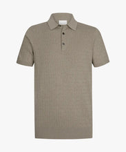 Load image into Gallery viewer, Profuomo - Luxury Ribbed Polo, Beige
