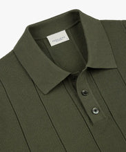 Load image into Gallery viewer, Profuomo - Aero Ease Polo, Green Striped
