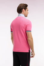 Load image into Gallery viewer, Eden Park - Six Nations Short-Sleeved Cotton Polo Shirt, Pink
