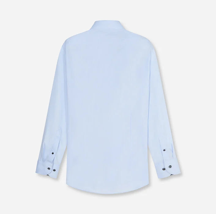 OLYMP - Luxor Modern Fit New Kent Business Shirt, Bleu