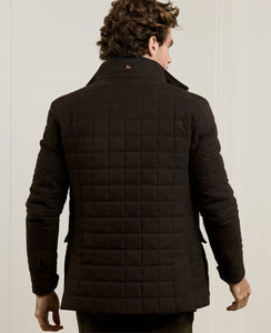 Magee - Glenveigh Quilted Jacket, Chocolate Brown