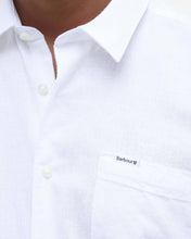 Load image into Gallery viewer, Barbour - Nelson Short Sleeve Summer Shirt, White
