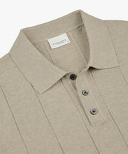 Load image into Gallery viewer, Profuomo - Aero Ease Polo, Beige Striped
