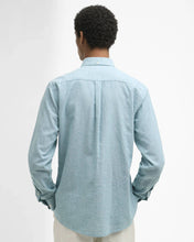 Load image into Gallery viewer, Barbour - Nelson Linen Blend Long-Sleeved Tailored Shirt, Light Teal
