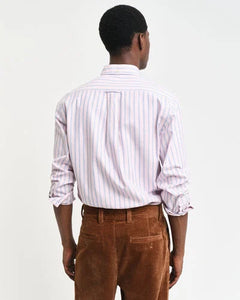 GANT - Reg Archive Oxford Stripe, Dusty Pink