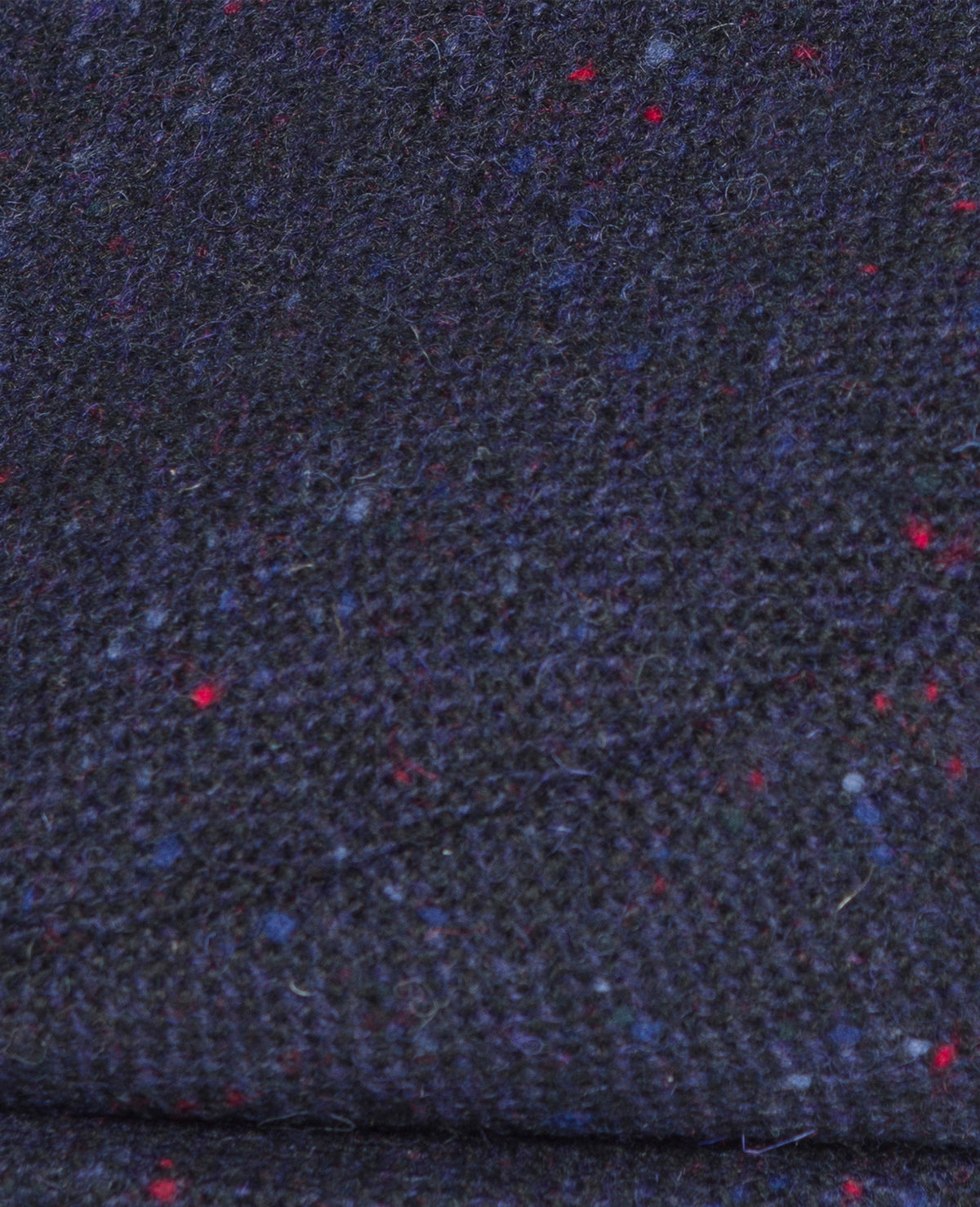 Magee - Donegal Tweed Flat Cap, Navy Salt & Pepper