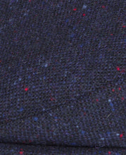 Load image into Gallery viewer, Magee - Donegal Tweed Flat Cap, Navy Salt &amp; Pepper
