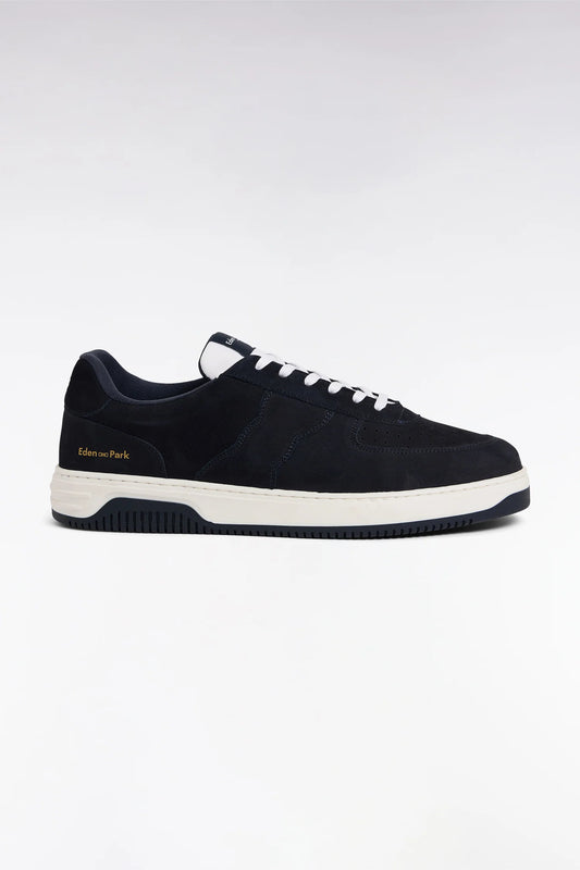 Eden Park - Suede Sneaker, Marine, Leonardo