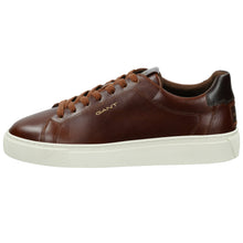 Load image into Gallery viewer, GANT - McJulien Cow Leather Trainer, Cognac/Dark Brown, Luke
