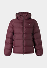 Load image into Gallery viewer, GANT - Active Cloud Puffer Jacket, Darkened Wine
