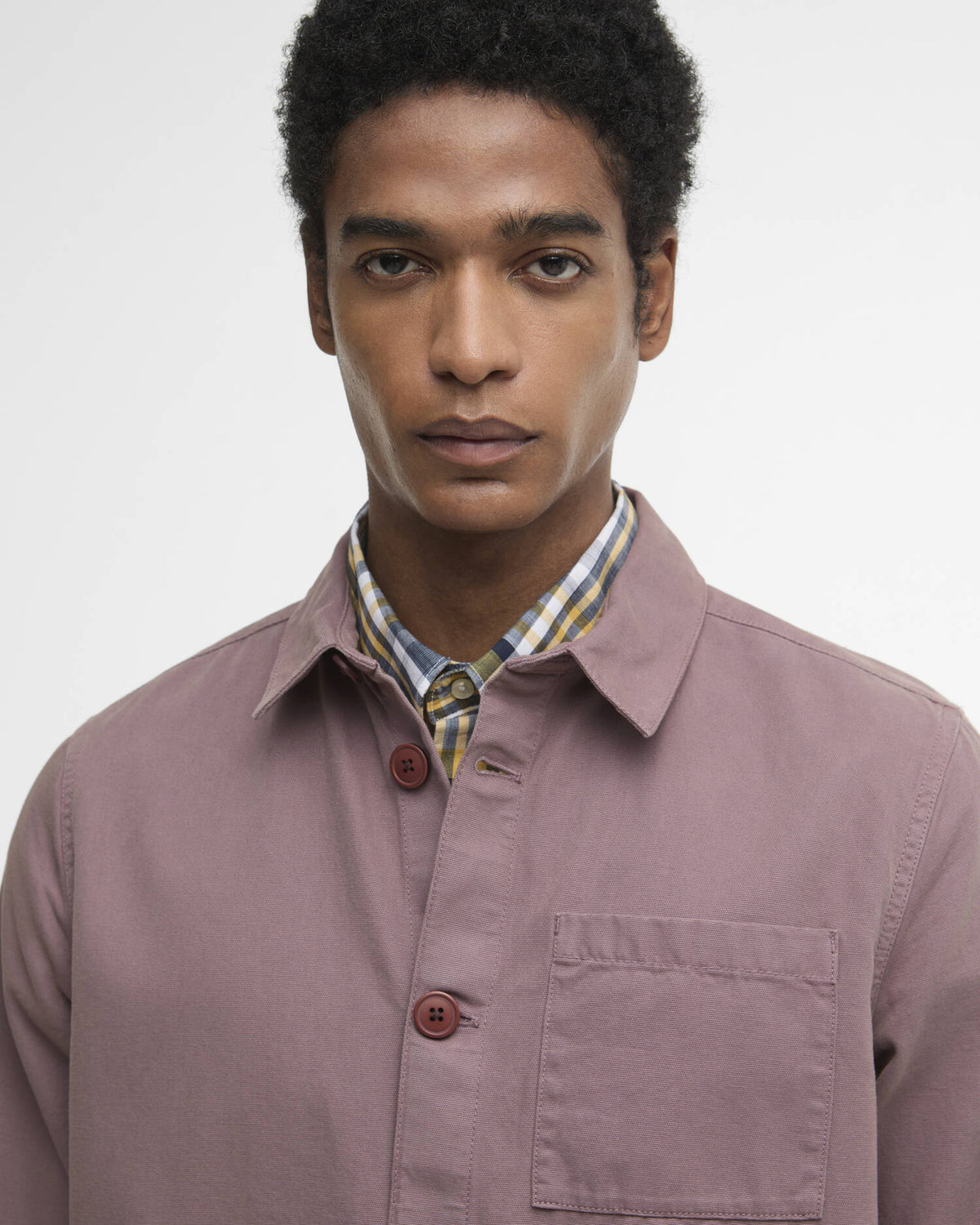Barbour - Washed Overshirt, Pepper Corn