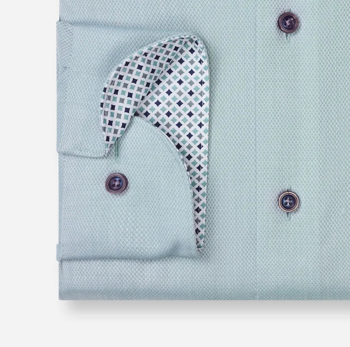 OLYMP - Luxor Modern Fit New Kent Business Shirt, Mint Green