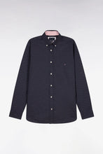 Load image into Gallery viewer, Eden Park - Regular Fit Poplin Cotton Shirt, Pink Microprint (3XL)
