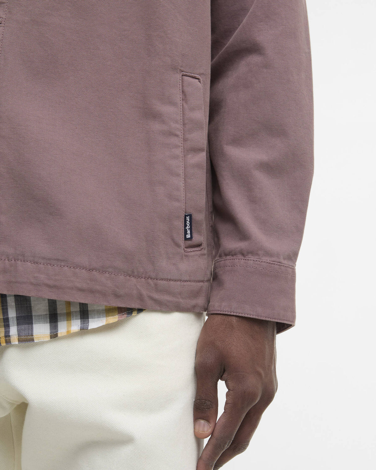 Barbour - Washed Overshirt, Pepper Corn