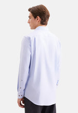 Load image into Gallery viewer, Seidensticker - Regular Fit Business Shirt, Light Blue Structure
