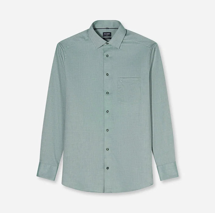OLYMP - Luxor Modern Fit Business Shirt, Green