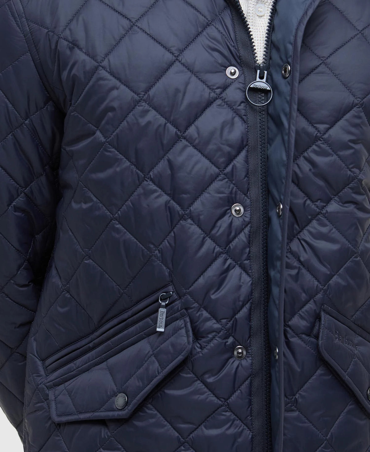 Barbour - Modern Chelsea Quilted Jacket, Navy (L Only)
