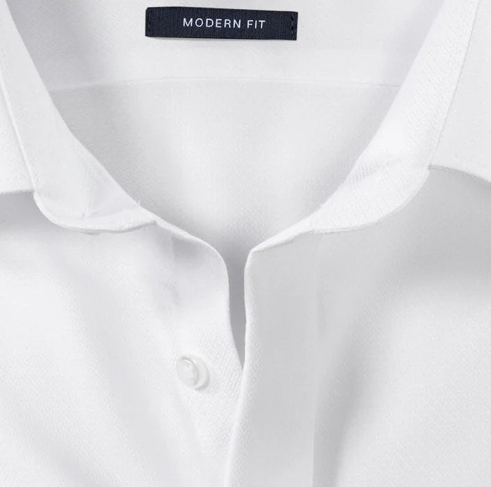 Olymp - Twill Modern Fit Dress Shirt, White