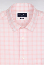 Load image into Gallery viewer, Eden Park - Checkered Straight-Cut Shirt, Light Pink
