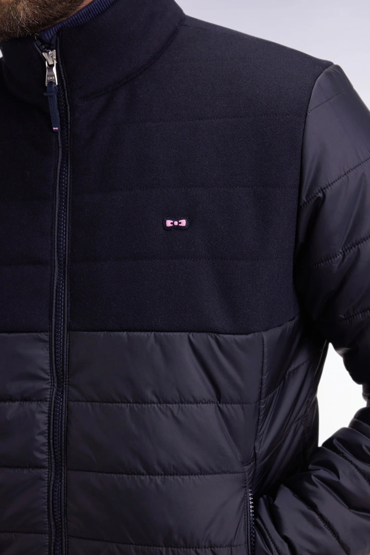 Eden Park - Two-Tone Jacket, Navy (S & M Only)