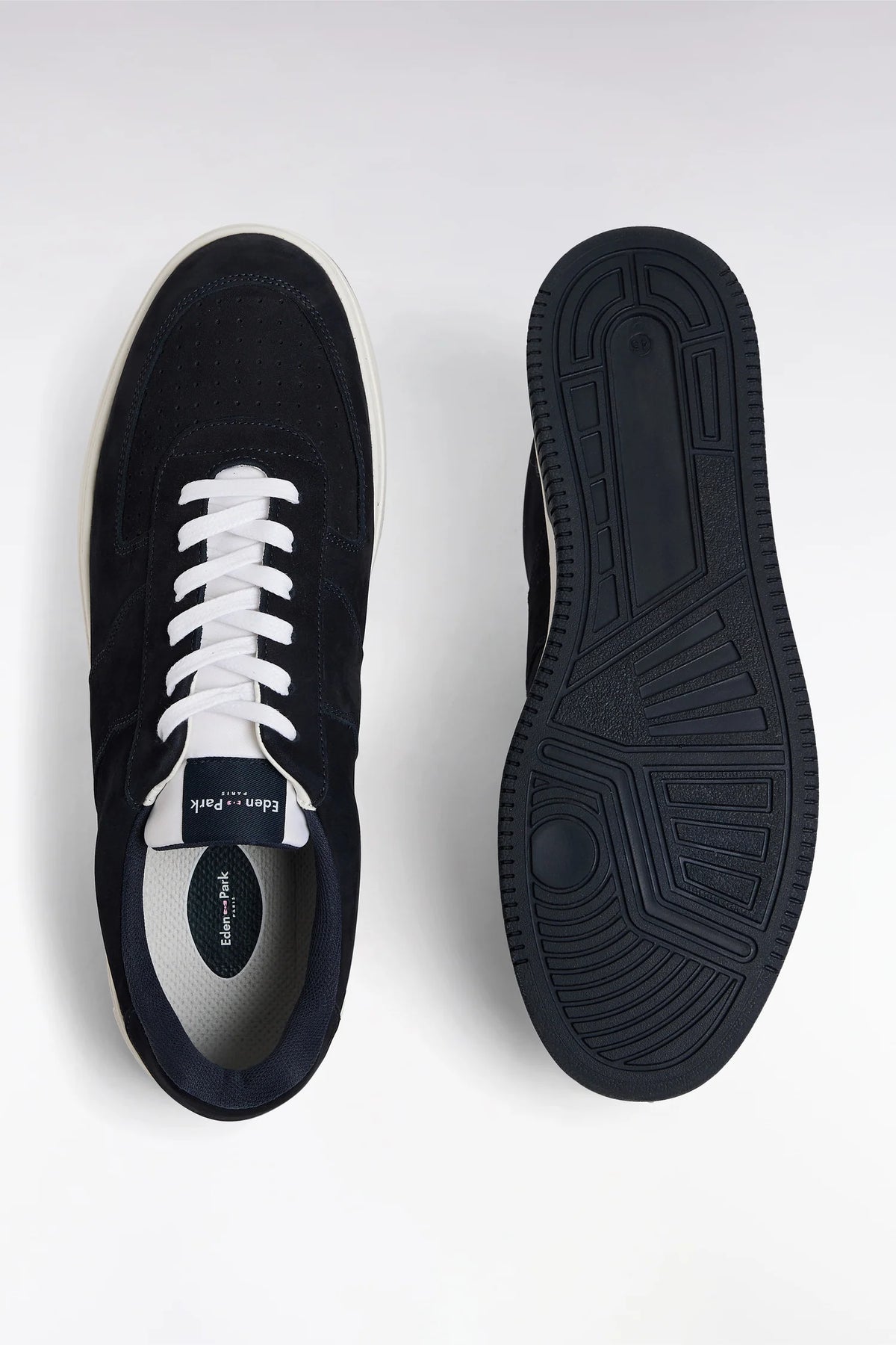 Eden Park - Suede Sneaker, Marine, Leonardo
