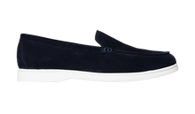 Load image into Gallery viewer, Barker - Suede Loafer Navy, Bilbao
