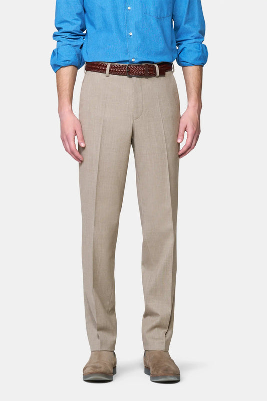 Meyer - Roma Teflon Twill Trousers, Sand