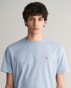 GANT - Regular Shield SS T-Shirt, Dove Blue