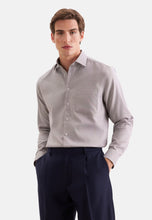 Load image into Gallery viewer, Seidensticker - Regular Fit Business Shirt, Brown Structure
