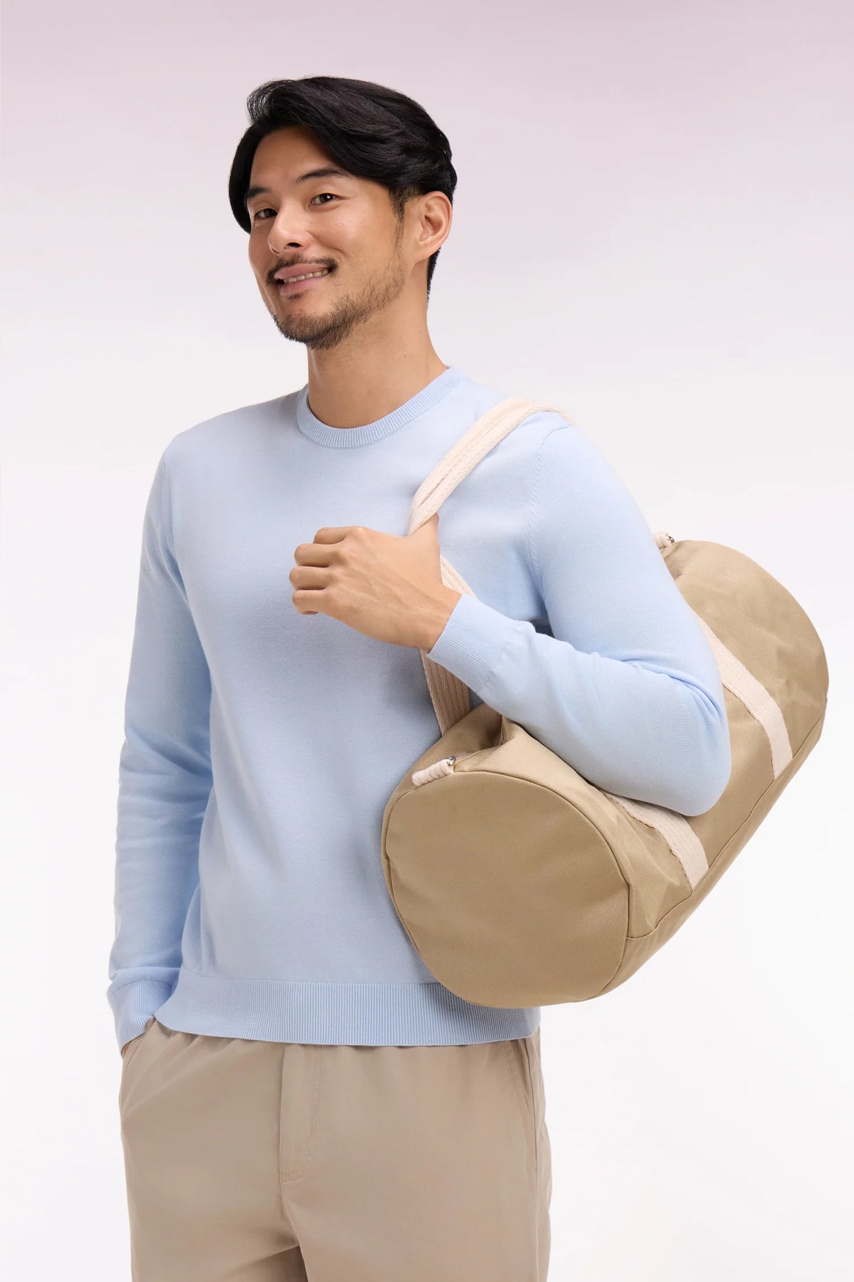 Eden Park - Crew Neck Sweater, Light Blue