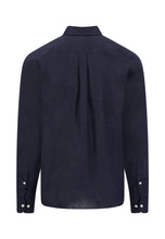 Load image into Gallery viewer, Fynch Hatton - Linen Button-Down Collar Shirt, Navy
